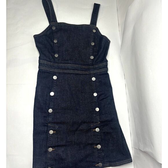 BLDWN Zoe Blue Denim Dress Womens Designer NWOT - Picture 10 of 10